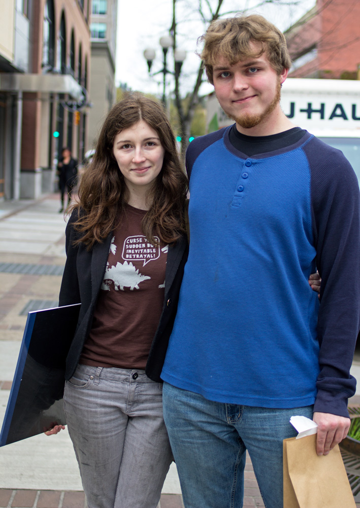 People of Downtown Eugene — LCC students