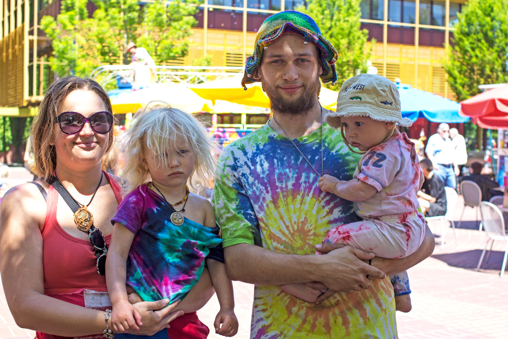 People of Downtown Eugene — Montana